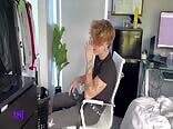 Horse Hung Teen Andrew JO Bedroom Boys Porn