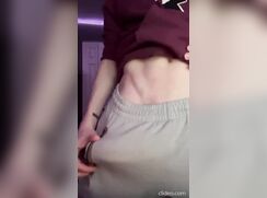 *HOT* - White twink with enormous cock.