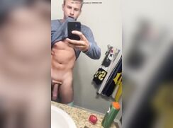 Hot Bearded Blond Cum