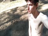Hot Boy Cumming in Nature^^