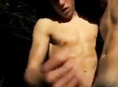 Hot Boy getting help from a friend twink porn