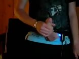 Hot boys porn masturbates his penis