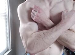 hot guy jerks off