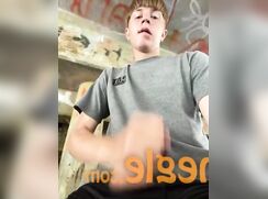 Hot Mexican boy cums for bait