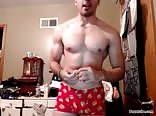 Hot Str8 Boys Porn Showing off His Fit Body and Meaty Prick