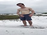 Hot Straight Boys Porn Rubs One Out In The Sand