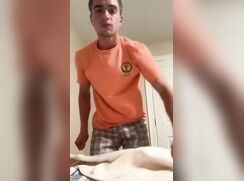 Hot young stud with a thick bush camer porn