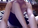 Hottie plays in bed boys porn