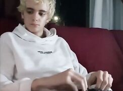 HUNG BLOND BOY CUMS