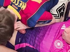Hung Daddy Rips Twink Soccer Porn