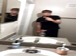 Hung in mirror cam selfie boys porn