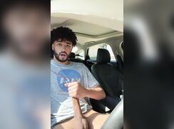 Hung NASA Boy jerks at Mission Control Parking Lot