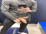 Hung Slim Teen Jacks Big, Uncut Cock in Dressing Room Boys Porn