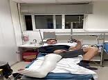 Hung straight guy on hospital bed boys porn