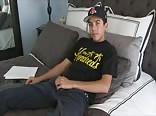 Hung Twink wanking and shooting