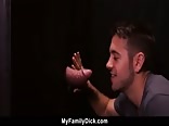 Hunk Step Dad Gets a Awesome Blowjob From Son