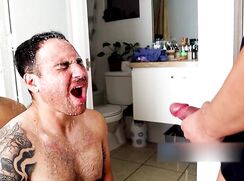 Hyperspermia on face