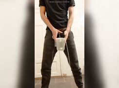 Impressive amount of piss