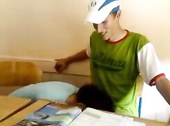 In college boy sweet time