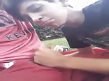 in the middle of da park