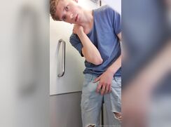 In The Plane's Lavatory