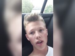 Innocent boy speaking to his master, this is how a slut should be