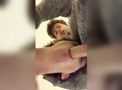 Into his bud's cock