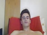 Italian boy porn shares a load of cum online 