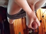 Jacking off POV from different angles before shooting boys porn