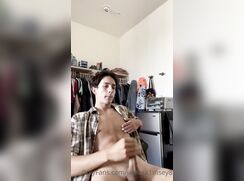 James cums again
