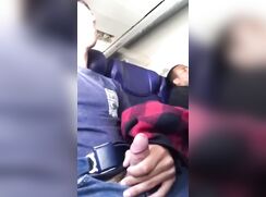 Jekrking & Cumming on a Plane 255