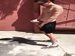 jerk buds in public