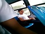 jerk off on the bus
