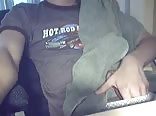 Jerking my big cock on cam 
