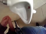 Jerking off in public Toilet^^