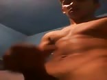 Jerking off in the dorm showers boys porn