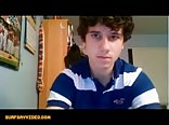 Jerking off online with a friend before brother gets home 