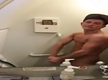 Jerking off selfie on a plane