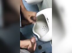 Jerkoff at the Urinal-cums 301