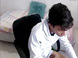 Jizz in the chair gay teen porn
