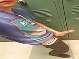 jo in the school hallway