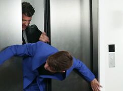 Joe Mills gets fuck in a elevator