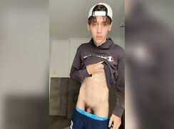 Johnny shows off