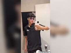 Joshua shows his dick