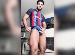 Just Showing off his Boner-no cum 394
