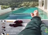 Justin Bieber Teasing his Foot Fans