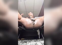 King chocolate from Twitter stroking out a good nut spreader ass cheeks