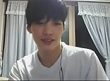 Korean teen boy jerks...
