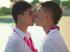 KTB - Bareback Twinks Outside School Time Porn