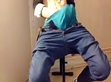 Kyle in Blue Undies
